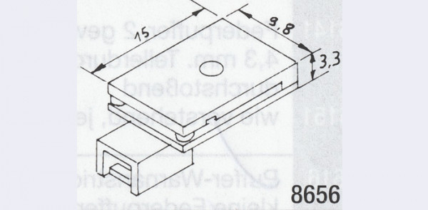 Weinert 8656 - Kurzk.m.schm.Führung 1Paar