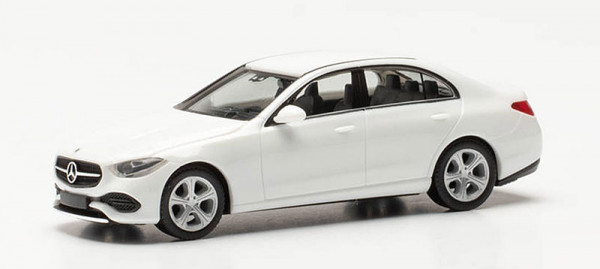 Herpa 421003-002 - Mercedes-Benz C-Klasse Limousine, polarweiß