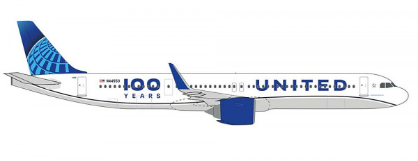 Herpa 539388 - A321neo United Airl. 100 Y