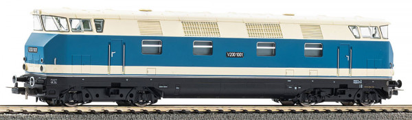 Piko 52586 - DR Diesellok V200 1001 blau "Messe Leipzig" Ep.3, AC-digital + Sound