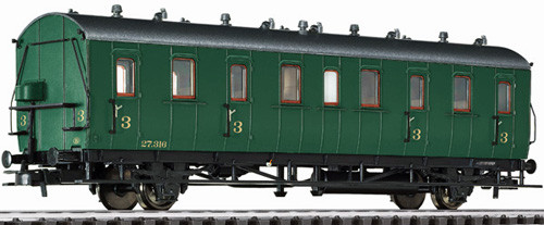 Liliput 334050 - SNCB Abteilwagen 2achs. 3.Kl Cd-21 Ep.2