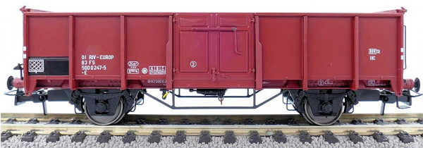 Exacttrain 23972 - FS offener Güterwagen E Ep.4, "EUROP"-Beschriftung