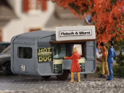 Vollmer 47619 - N -Verkaufswagen Fleisch & Wu