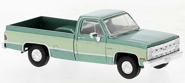 Brekina 19650 - GMC Sierra Grande metallic grün, hellgrün, 1981,