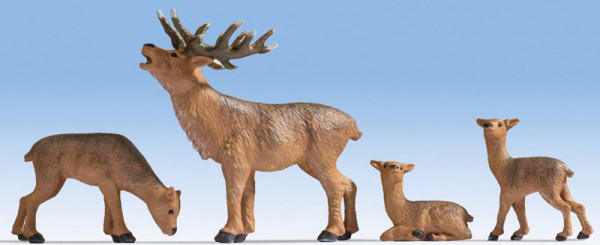Noch 17902 - Hirsche, 4 Tiere