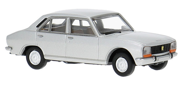 Brekina 29124 - Peugeot 504 in silber