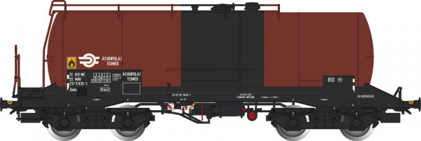 Albert Modell 737004 - MÁV Gaskesselwagen Uahs braun Ep.4
