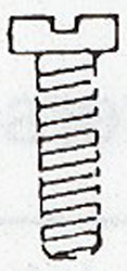 Weinert 2203 - Schrauben M2x8mm,DIN84 10St