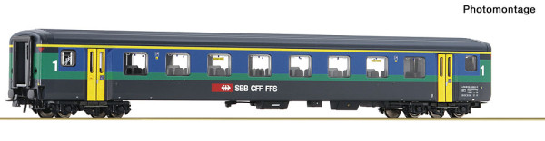 Roco 6200279 - SBB 1. Kl. Personenwagen EW II SBB 56