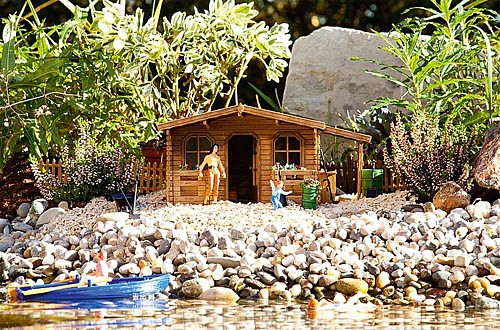 Pola 331050 - Gartenhaus 250 x 173 x 120 mm