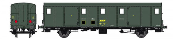 REE VB-115S - SNCF Gepäckwagen OCEM30 "Bordeaux" Ep.4, Schlussleuchten, mit Decoder zum Öffnen der T
