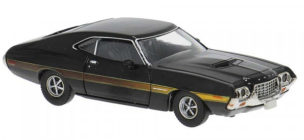Brekina 18327 - Ford Gran Torino Sport schwarz 1969
