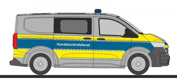 Rietze 52101 - Volkswagen Transporter T7 Hundekontrolldienst Polizei Hamburg