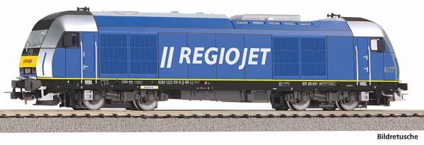 Piko 57874 - Regiojet Diesellok Reihe BR223 Herkules Ep.6, AC-digital + Sound
