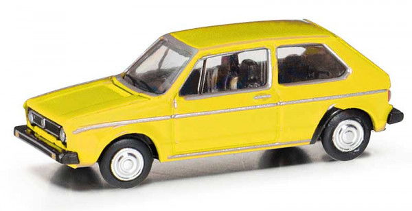 Herpa 066600-002 - VW Golf I, brillantgelb (Spur TT)