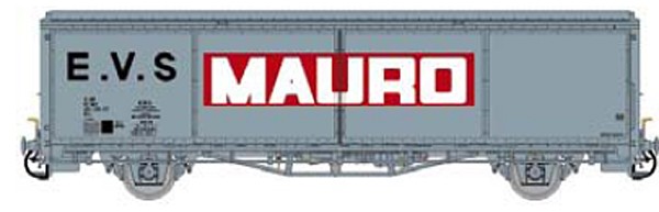 LSModels 30665.1 - SNCF Güterwagen Typ H grau mit Planenwänden Ep.4-5, "Mauro", -Einzelwagen aus Se