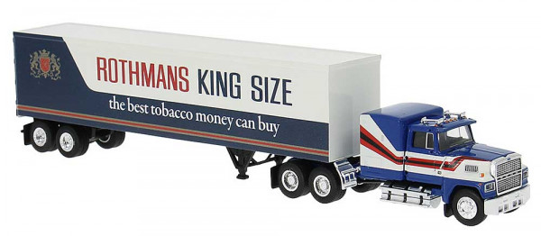 Brekina 85882 - Ford LTL 9000 Koffersattelzug "Rothmans King Size"