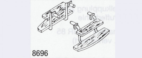 Weinert 8696 - Aufstiegstritte f.Schmalsp.4St