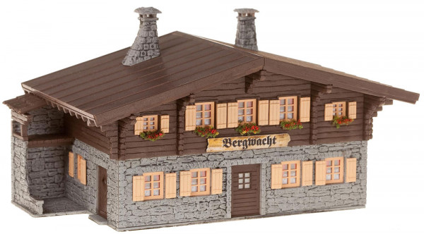 Faller 130326 - Bergwachthütte 165 x 96 x 90 mm H0 patiniert