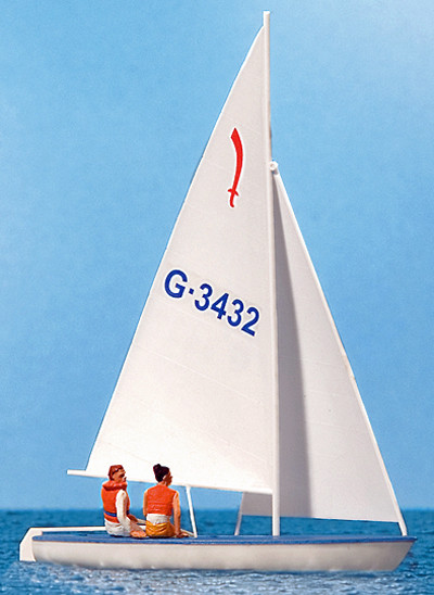 Preiser 10676 - Segler (1). Segelboot "Korsar"