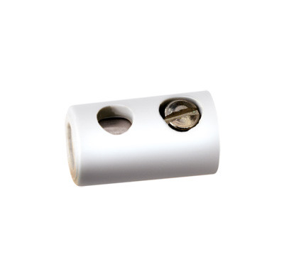 Brawa 3049 - Muffen rund, Ø 2,5 mm, weiß 10 St.