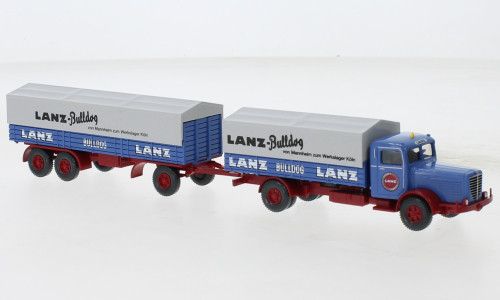 PMS 261867 - Büssing 8000 Hängerzug, Serie 800 Lanz,