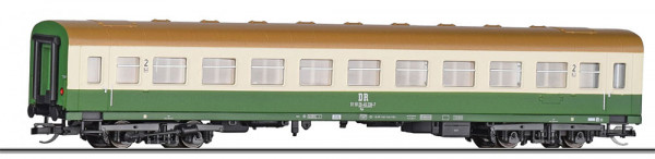 Tillig 95616 - DR Reisezugwagen 2. Klasse creme/grün Ep.4