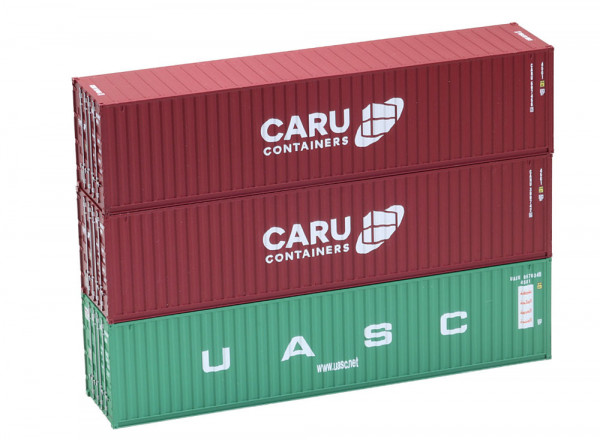 Igra 98010086 - Container Set 3-teilig - 40`Conatiner 2x CARU, 1x UASC