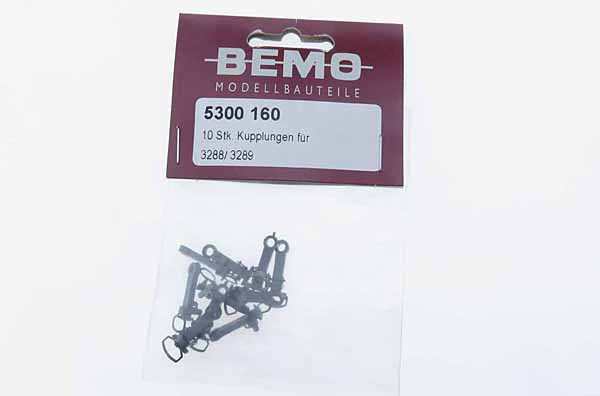 Bemo 5300160 - Kupplung für 3288/3289 - 10 Stück