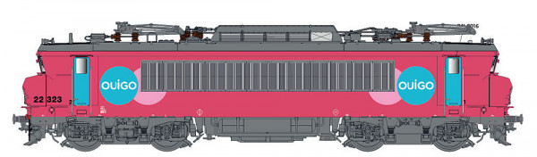 LSModels 11603S - SNCF Ellok Reihe BB 22323 Ep.5, "OUIGO"-Design, AC-digital + Sound