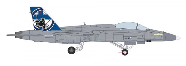 Herpa 574211 - F/A-18C Finnish AF Demo Team