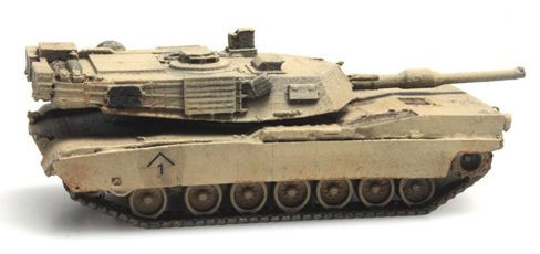 Artitec 6160078 - M1A1 Abrams Desert N Fertigmodell aus Resin, lackiert