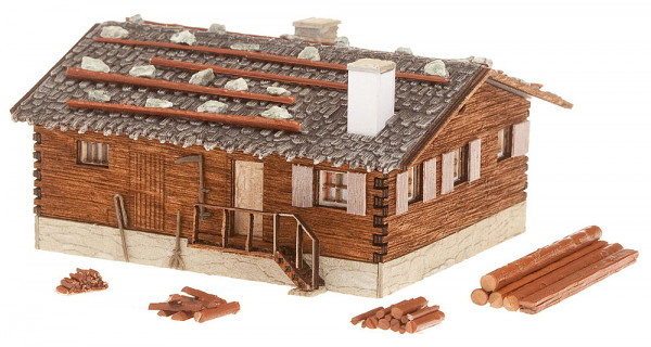 Almhütte Bausatz Lasercut