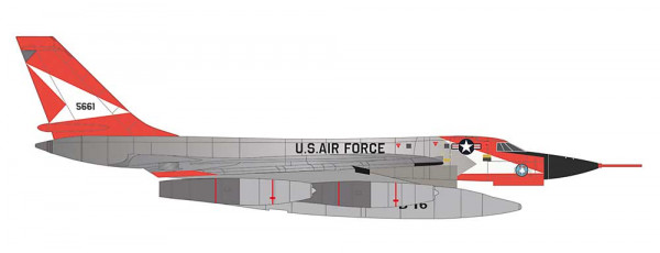 Herpa 573160 - U.S. Air Force Convair XB-58A Hustler - B-58 Test Force