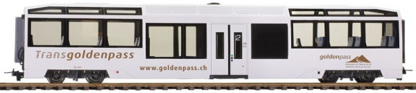 Bemo 3699302 - MOB Bs 232 Niederflurwagen GoldenPass
