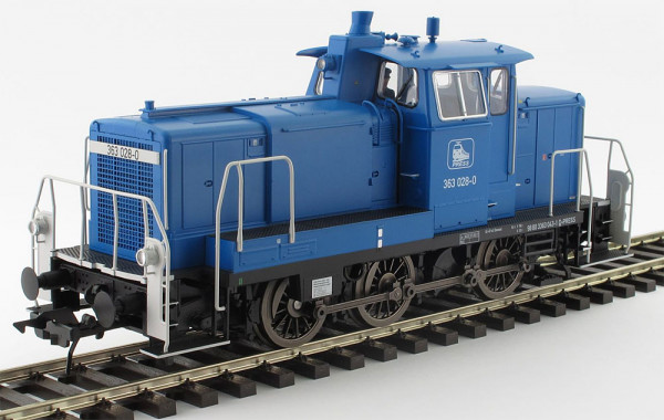 Lenz 40143-07 - Press Diesellok BR 363 blau Ep.6 - Editionsmodell