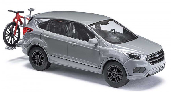 Busch 53528 - Ford Kuga mit Biketräger und Bike