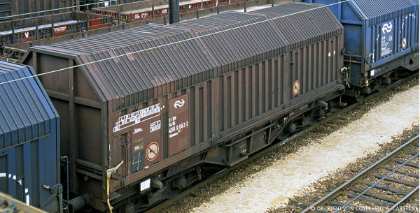 Brawa 51019 - NS Teleskophaubenwagen Shimms385 Ep.5