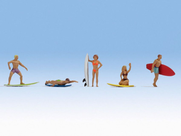 Noch 15853 - Surfer 5 Figuren