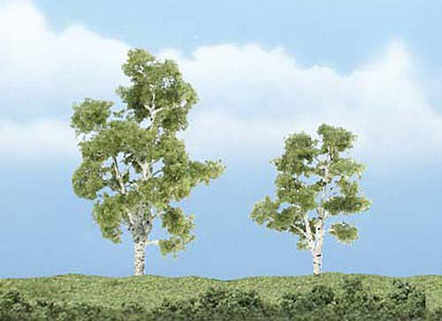 Woodland TR1603 - 2 Platanen 7,5 cm u. 6 cm