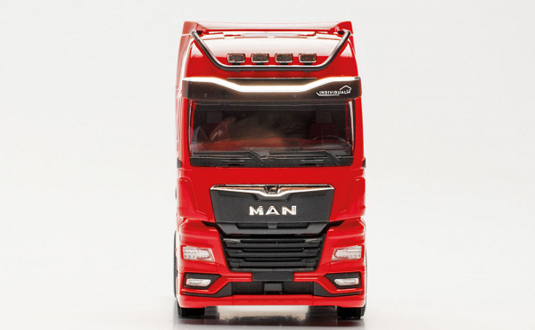 Herpa 054287 - Zub. Sonnenblende und Lampenbügel für MAN TGX Individual, Bügel schwarz (4 Set)