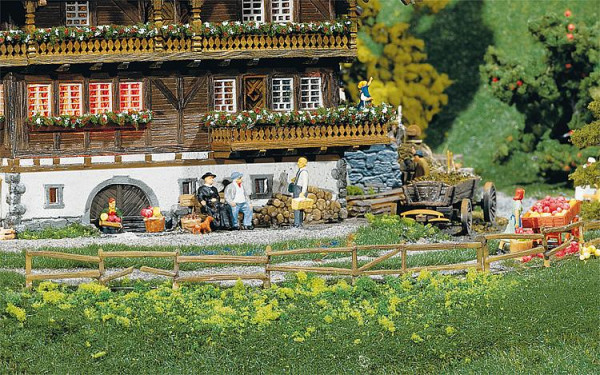 Faller 272407 - Weide- und Jägerzaun, 249 mm/272 mm