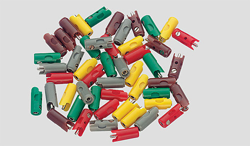 Märklin 71413 - Stecker grün 10 St.