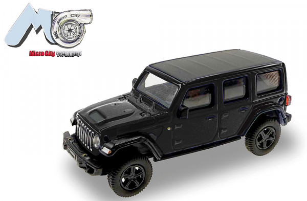 Herpa 87MC000028 - Jeep Wrangler, schwarz (ab 2017)