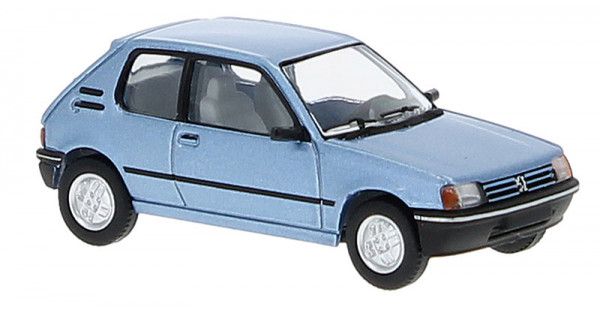 PCX870506 - Peugeot 205 metallic hellblau, 1984,