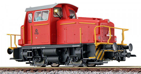 ESU 31435 - VTG Diesellok KG 230 B rot Ep.5 - DCC/AC-digital + Sound