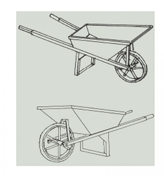 Weinert 2934 - Kleine Schubkarre, Spur 1