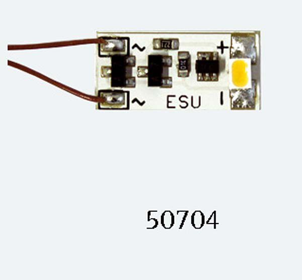 ESU 50704 - Innenbeleuchtung, Führerstand, 1 LED, warmweiß