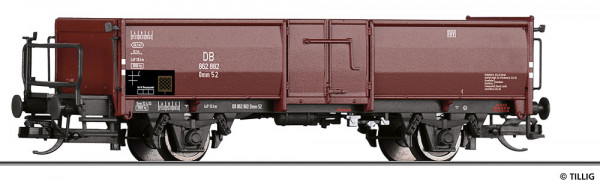 Tillig 14034 - DB offener Güterwagen Omm52 mit Bremserbühne Ep.3