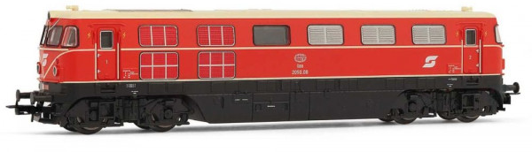 Rivarossi HR2816S - ÖBB Diesellok Reihe 2050 blutorange Ep.4-5, mit DCC-Decoder + Sound